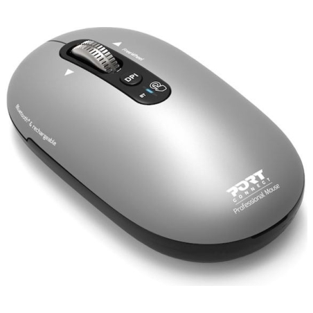 Port Connect Mouse | PURE MAC | Wireless | Bluetooth | Gris clair