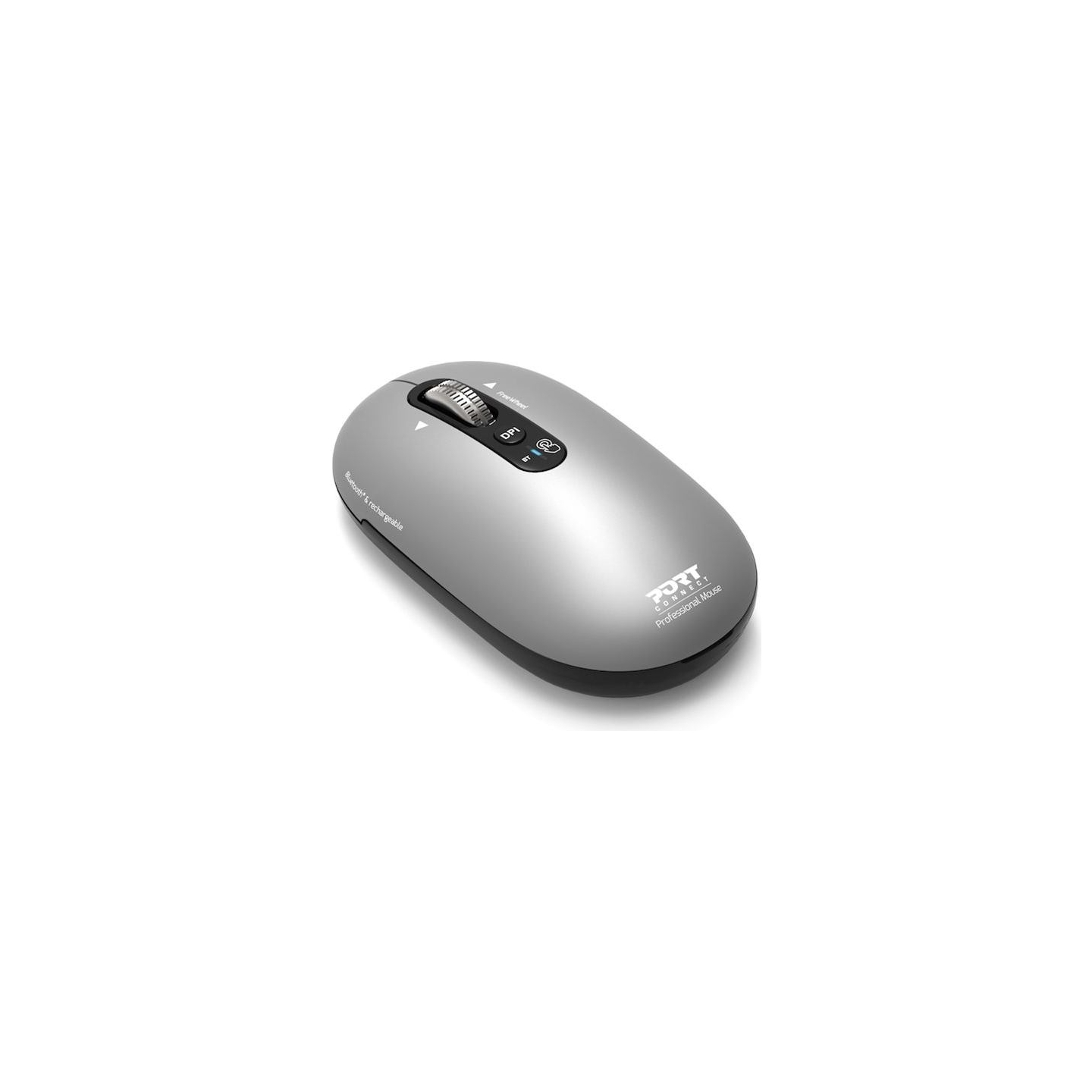 Port Connect Mouse | PURE MAC | Wireless | Bluetooth | Gris clair