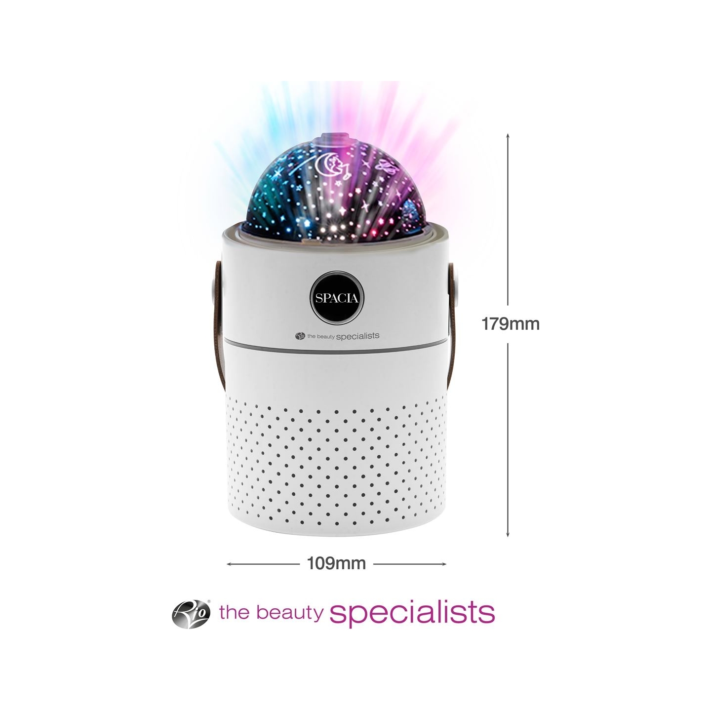 RIO DHSC-EU/1.2 Spacia Humidifer and Night Light Projektor