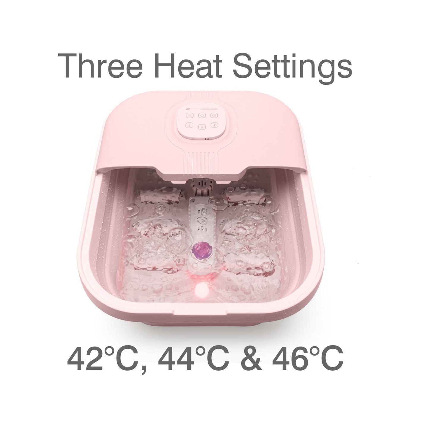RIO FTBH13-EU-PK/1,3 Deluxe Foldaway Foot Spa Pink