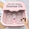 RIO FTBH13-EU-PK/1,3 Deluxe Foldaway Foot Spa Pink