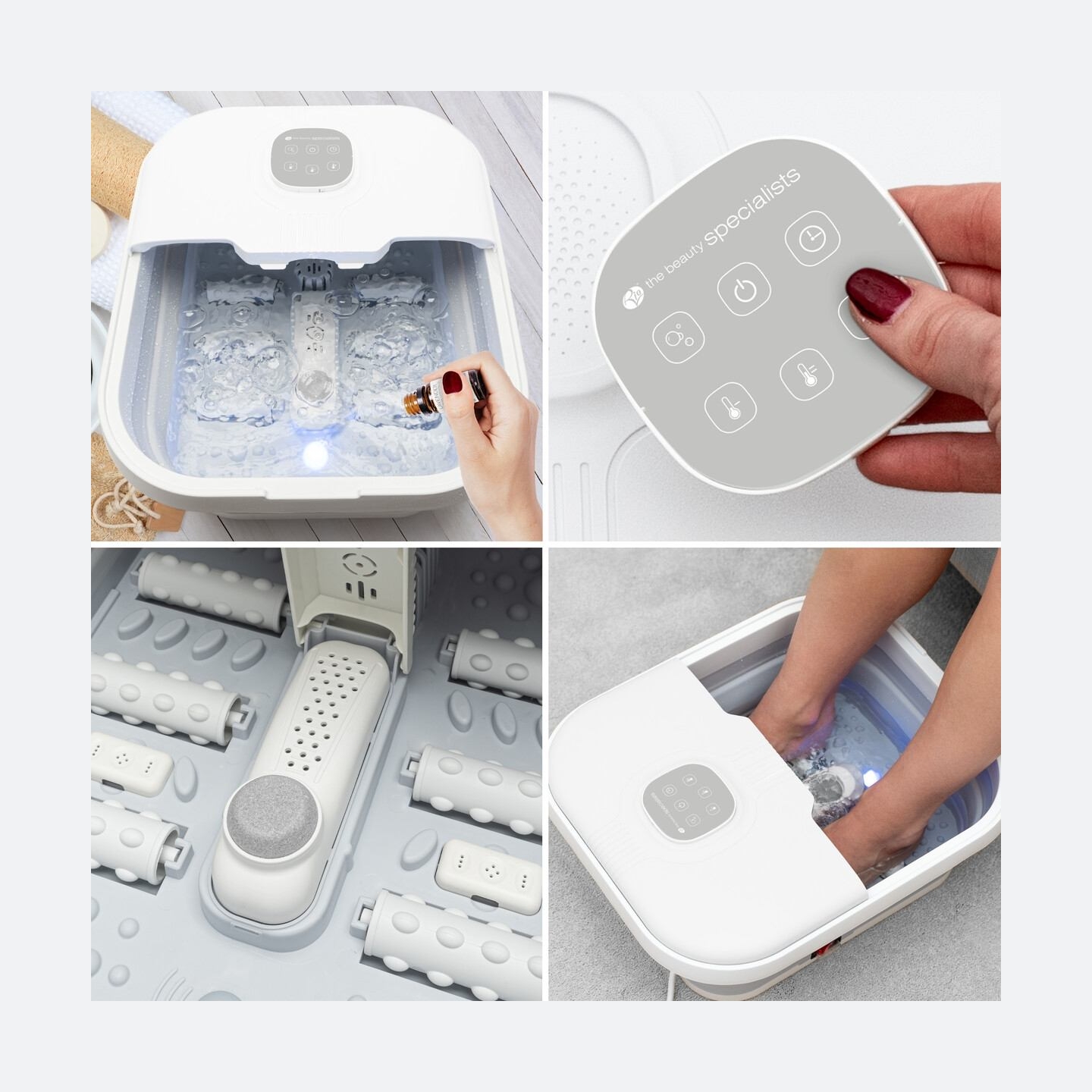 RIO FTBH13-EU/1,3 Deluxe Foldaway Foot Spa