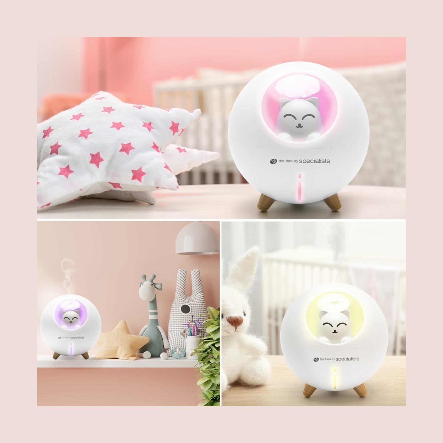 RIO DHMI-EU/1,3 Aroma Difuser, Humidifier & Night Llight