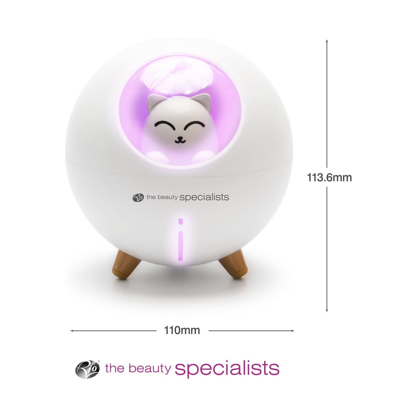 RIO DHMI-EU/1,3 Aroma Difuser, Humidifier & Night Llight