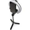 RIO RLRC-EU/1,3 15 cm Glamour Glow Beauty & Vlogging Ring Light