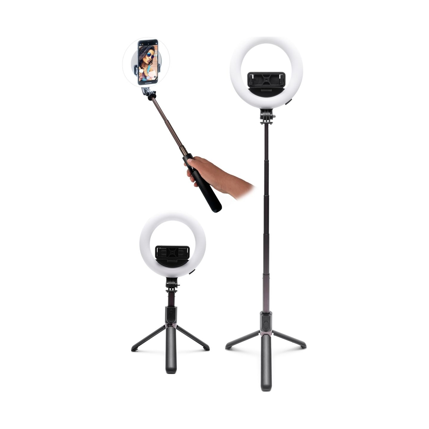 RIO RLRC-EU/1,3 15 cm Glamour Glow Beauty & Vlogging Ring Light