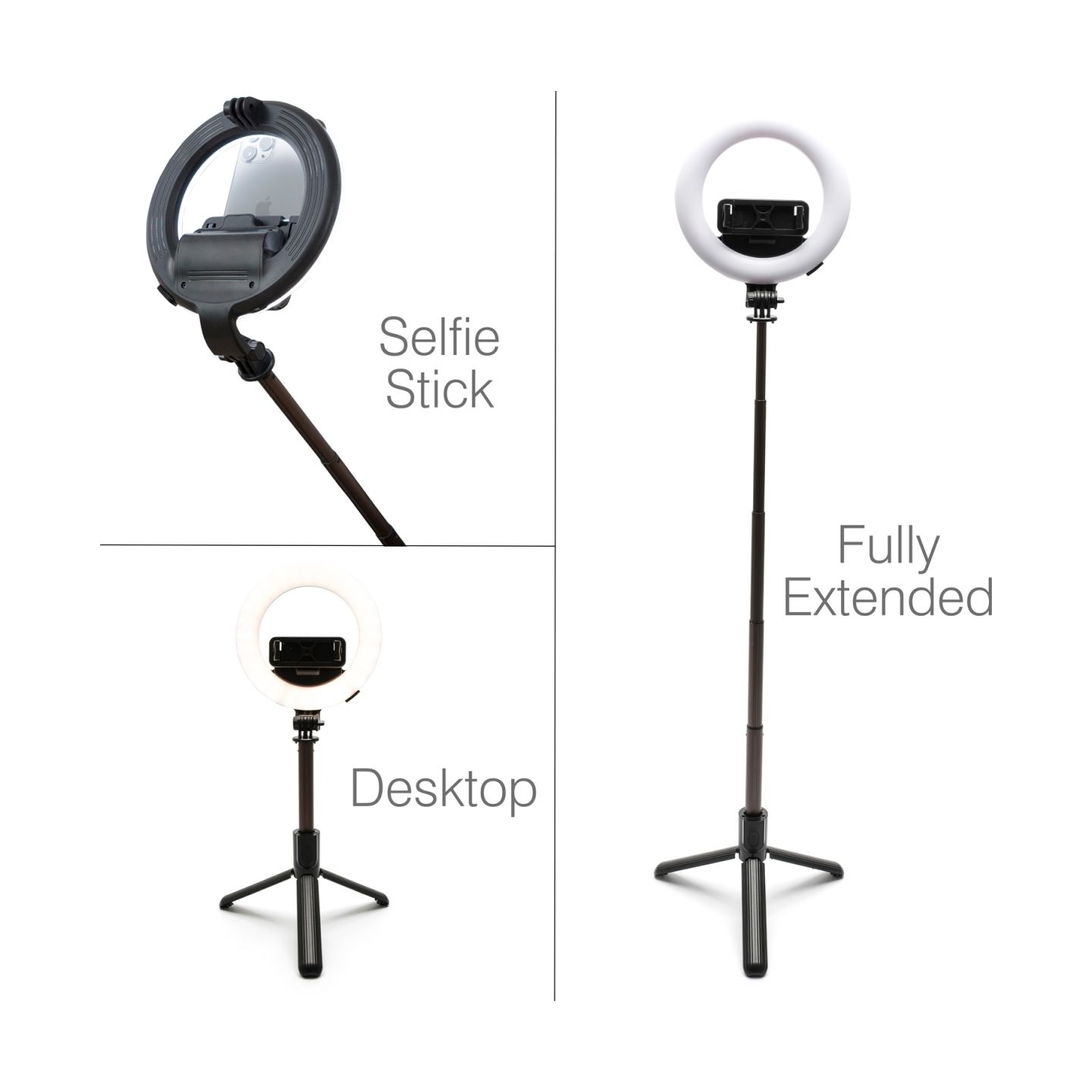 RIO RLRC-EU/1,3 15 cm Glamour Glow Beauty & Vlogging Ring Light