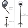 RIO RLRC-EU/1,3 15 cm Glamour Glow Beauty & Vlogging Ring Light