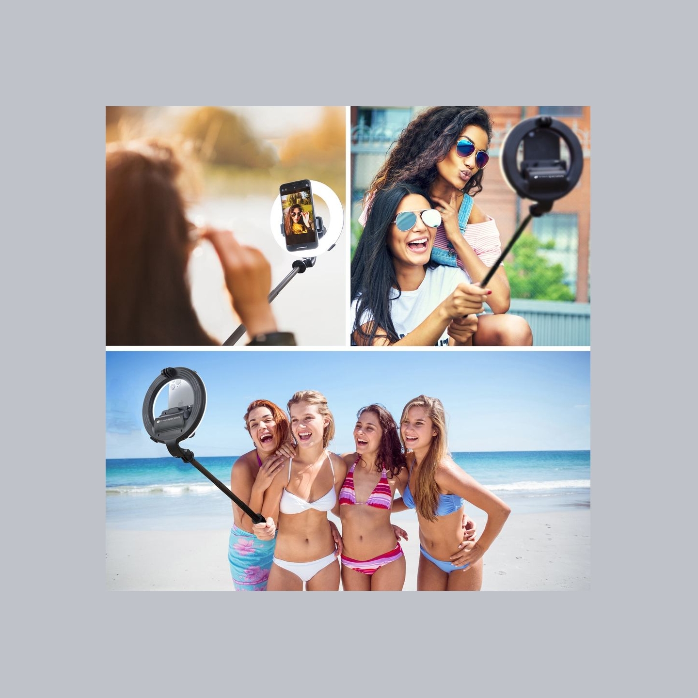 RIO RLRC-EU/1,3 15 cm Glamour Glow Beauty & Vlogging Ring Light