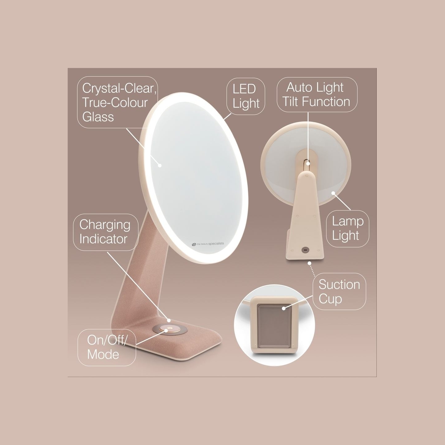RIO MMDL-EU/1,0 High Perfomance Make Up Mirror