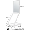 RIO MMAW-EU/1,0 Home and Away Dressing Table Make Up Mirror