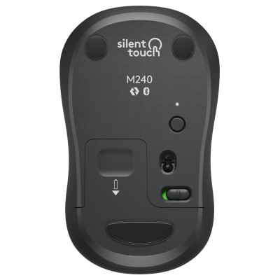 Logitech LOGI M240 Silent Bluetooth Mouse - GRAPH