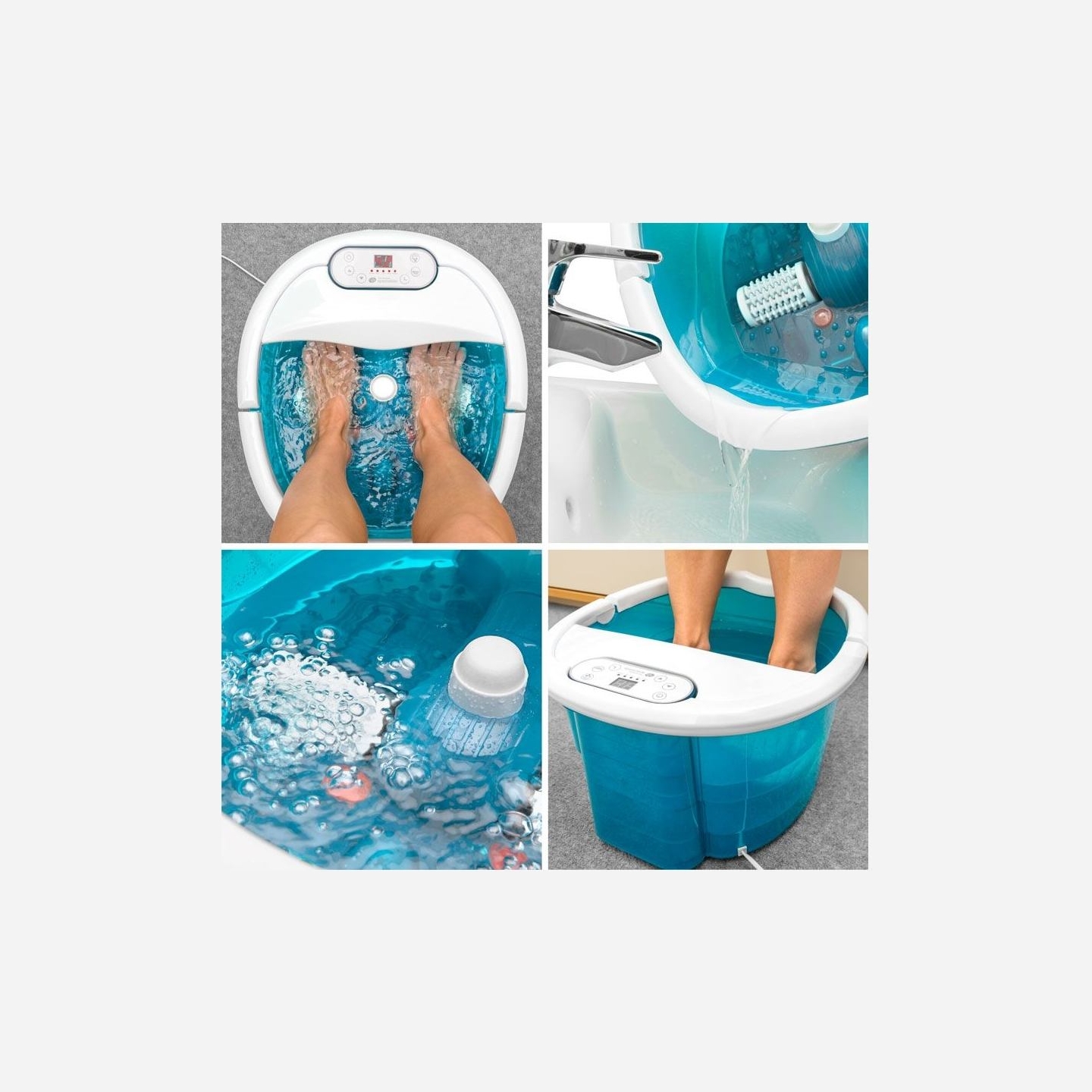 RIO FTBH7-EU/1,2 Multifunconal Foot Bath Spa And Massager
