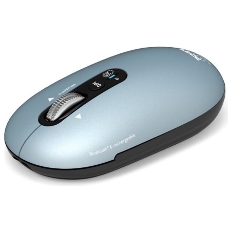 Port Connect Mouse | PURE MAC | Wireless | Bluetooth | Pastel Blue