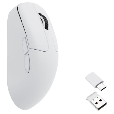 Keychron M2 (1000Hz) White Wireless Mouse / M2-A3
