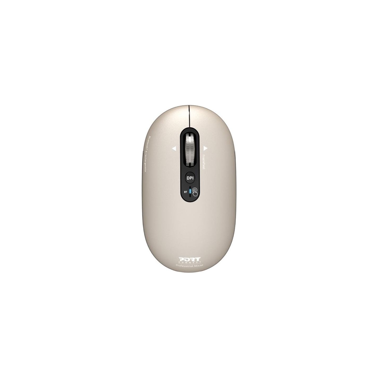 Port Connect Mouse | PURE MAC | Wireless | Bluetooth | Beige Perle