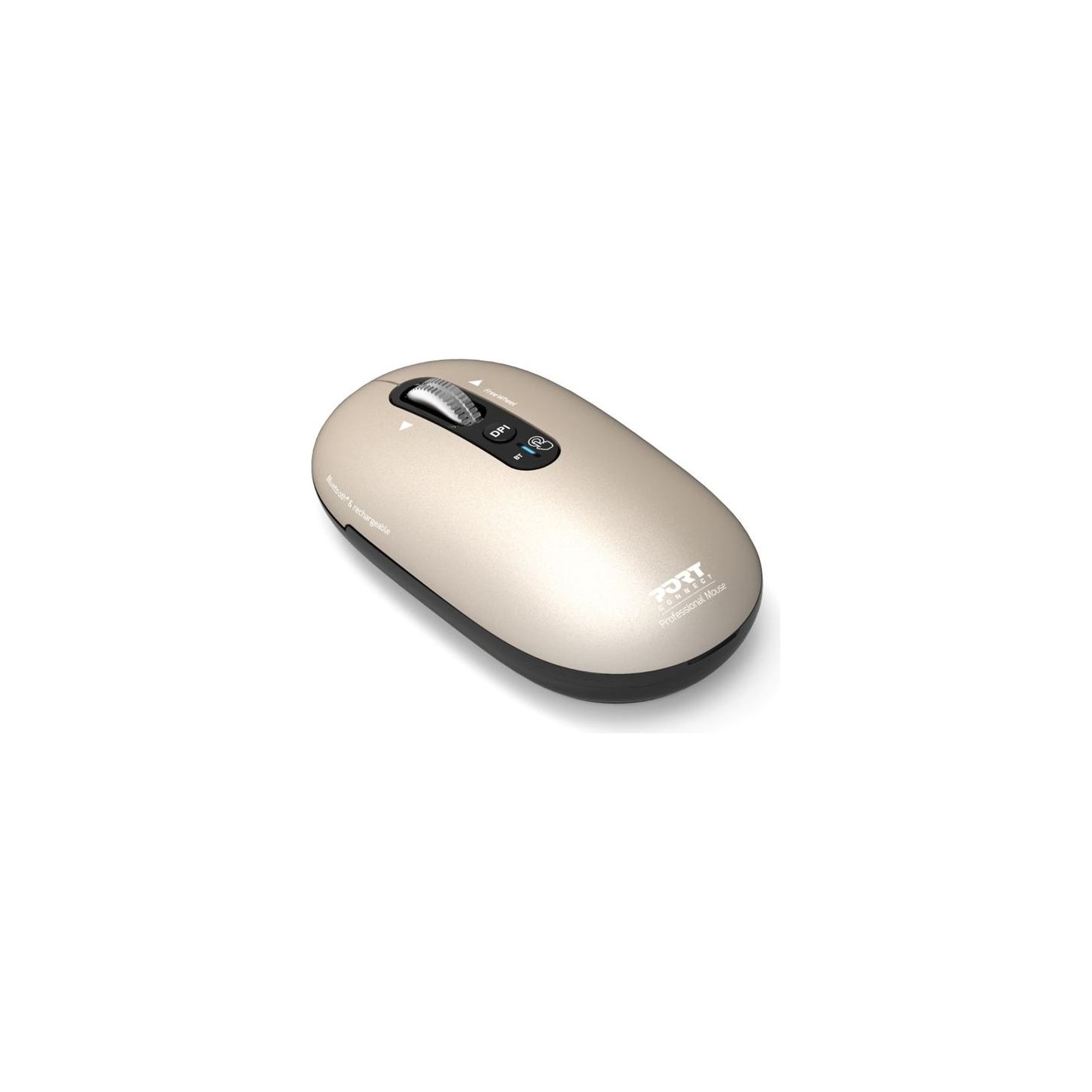 Port Connect Mouse | PURE MAC | Wireless | Bluetooth | Beige Perle