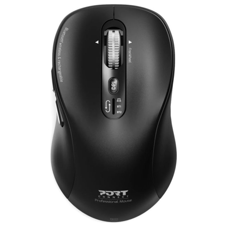 Port Connect Expert Mouse, | Wireless | Bluetooth | Black