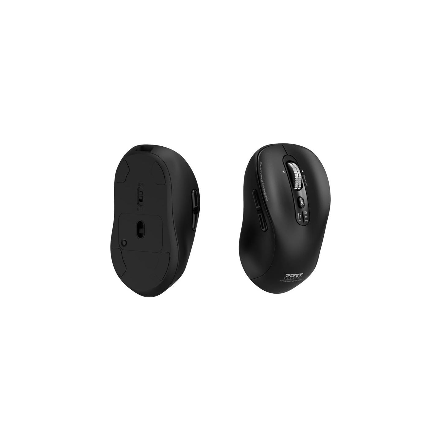 Port Connect Expert Mouse, | Wireless | Bluetooth | Black