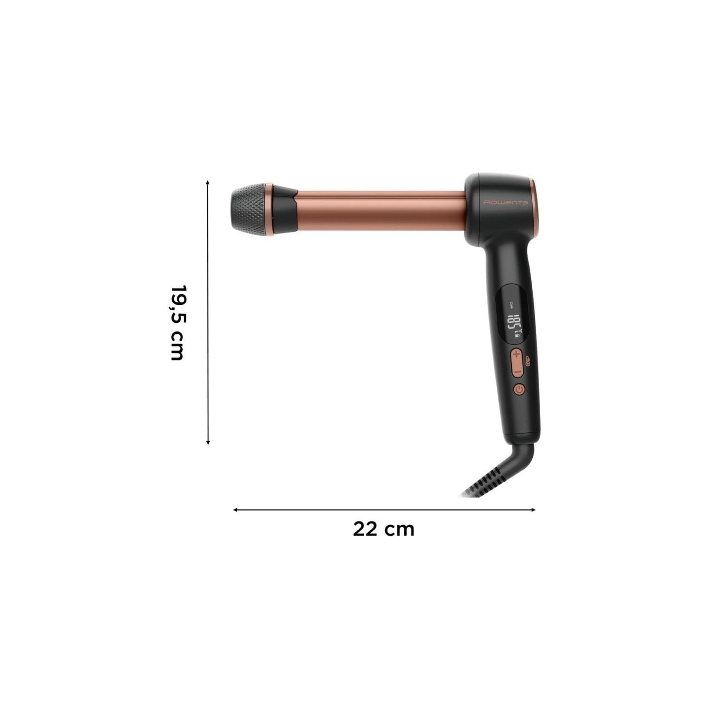 Rowenta CF4620E0 | Twist Curl Curling Iron | Ceramic heating system | Ion conditioning | Barrel diameter 27, 32. 38 mm | Tempera