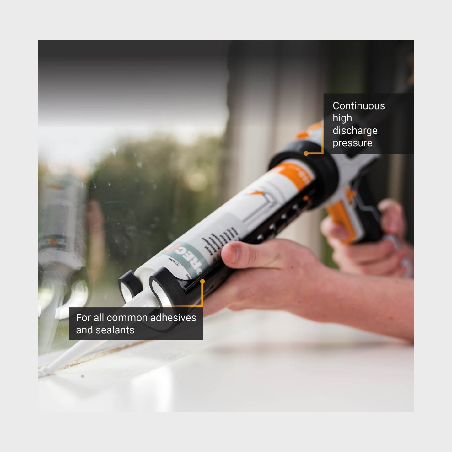 Batavia B.v. Maxxpush caulking gun with LED