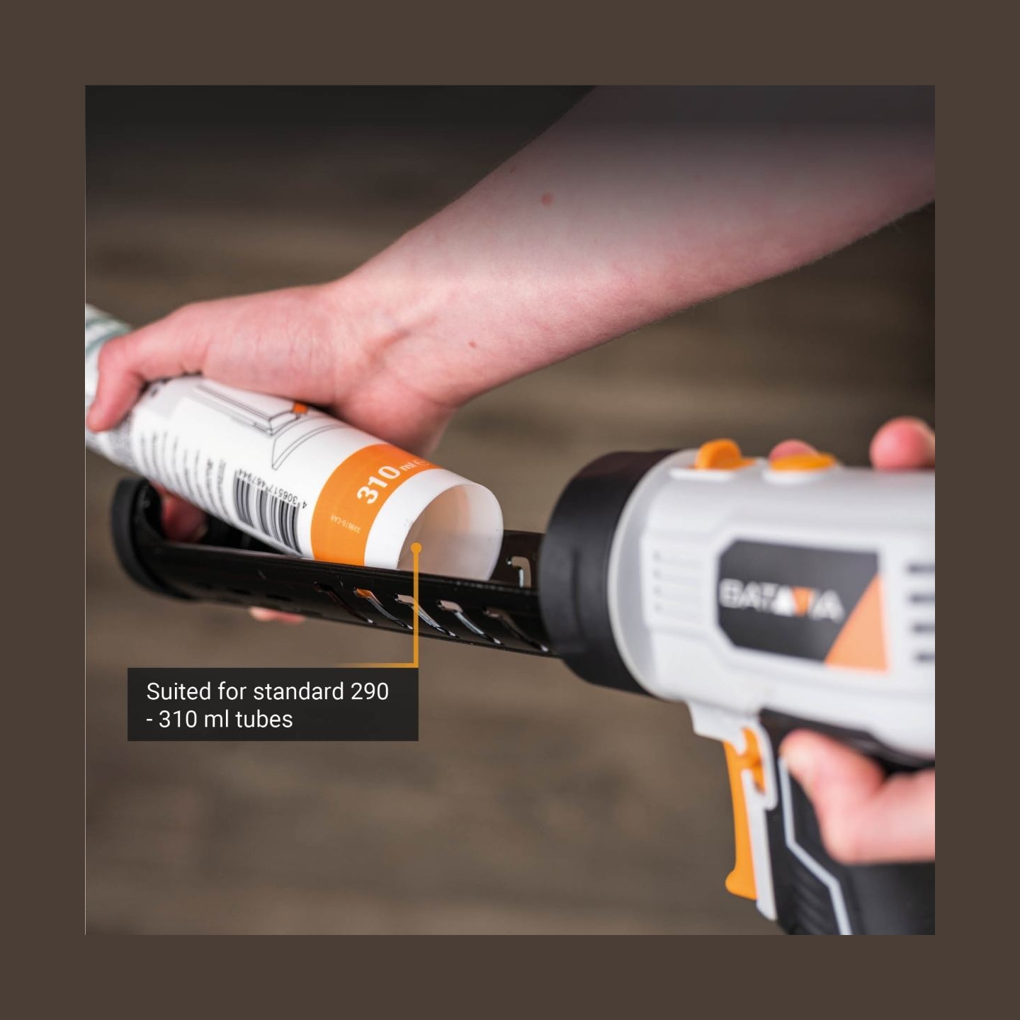 Batavia B.v. Maxxpush caulking gun with LED