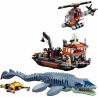 Lego Jurassic World 77983 Mosasaurus Dinosaur Boat Attack