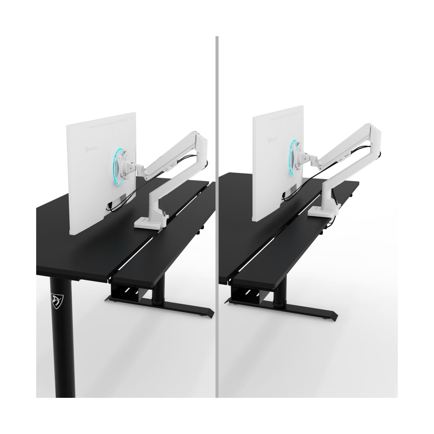 Arozzi Electric Standing Desk | Arena Nordico | Black