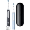 Oral-B | Electric Toothbrush Duo Pack | iO3 Series | Rechargeable | For adults | Number of brush heads included 2 | Number of te