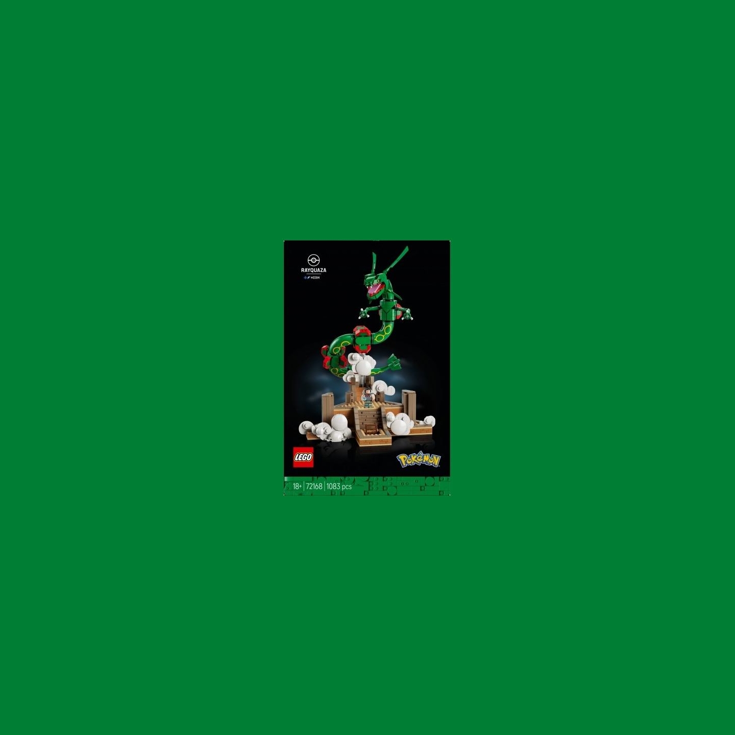 Lego Bricks Pokemon 72168 Rayquaza