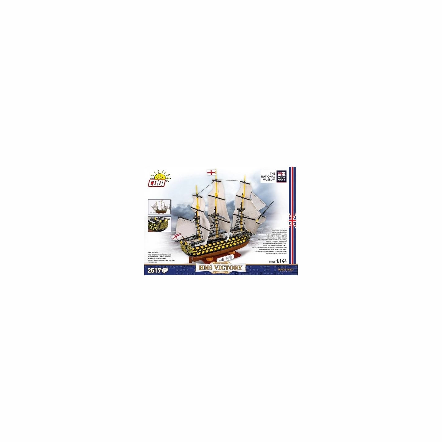Cobi Klocki Blocks HMS Victory 2517 pieces