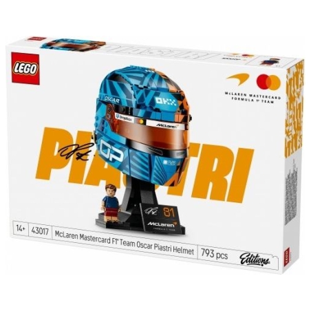 Lego Editions 43017 McLaren Oscar Piastri Helmet