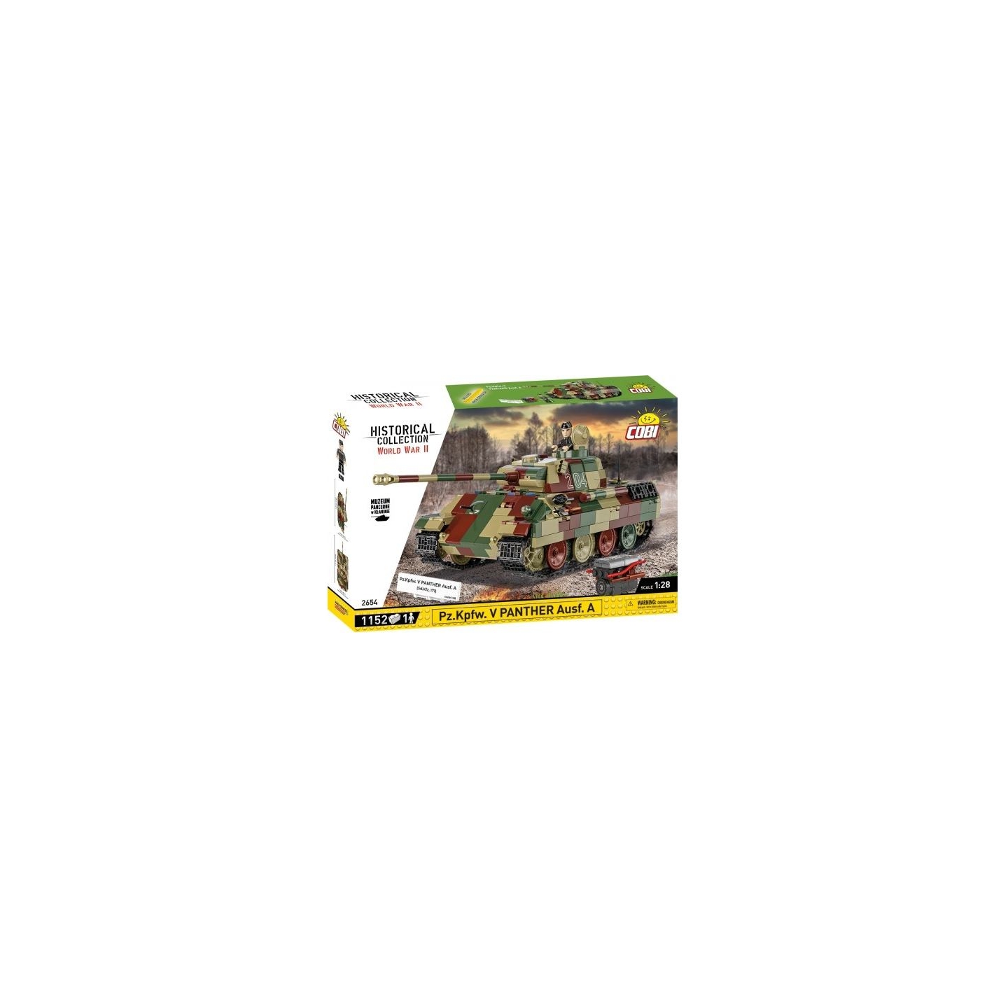 Cobi Klocki Blocks Pz.Kpfw.V Panthe Ausf.A 1152 blocks