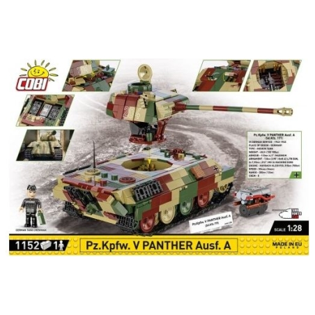 Cobi Klocki Blocks Pz.Kpfw.V Panthe Ausf.A 1152 blocks
