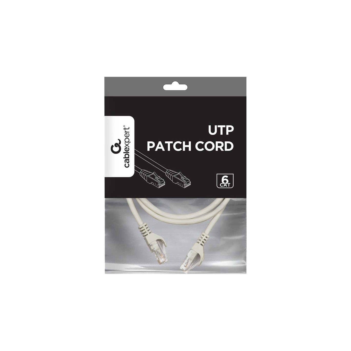 Cablexpert UTP Cat6 | PVC AWG 26 | Grey
