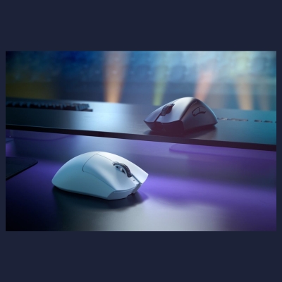 Razer Mouse Razer DeathAdder V3 Pro White / RZ01-04630200-R3G1