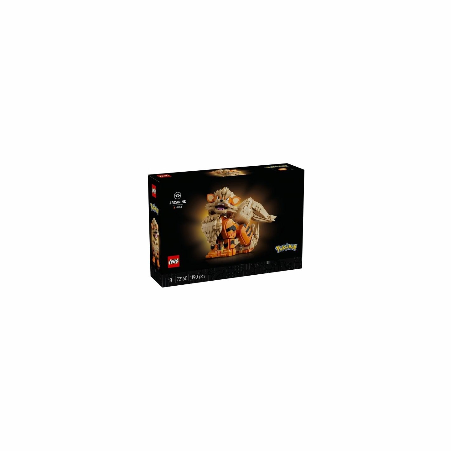 Lego Bricks Pokemon 72160 Arcanine