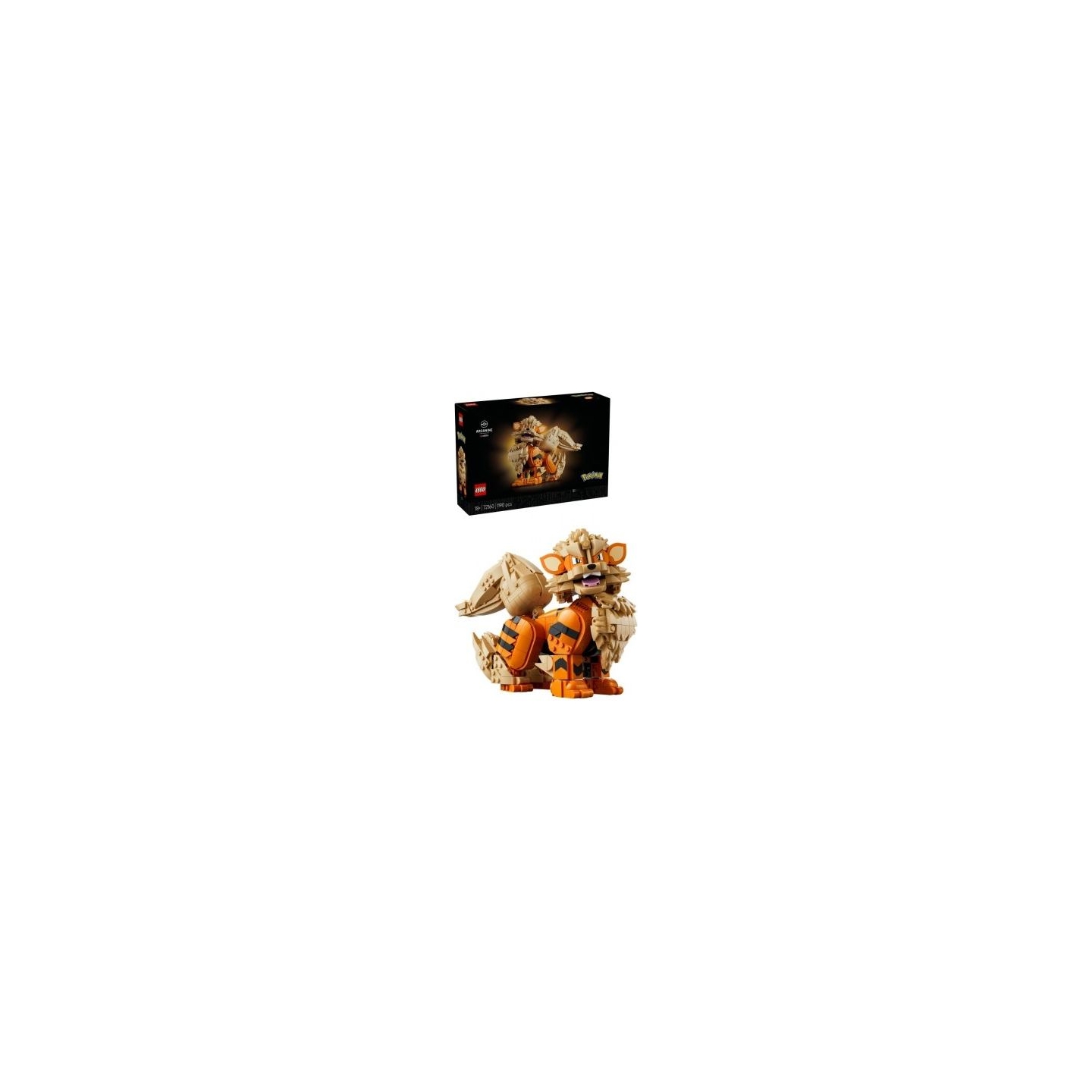 Lego Bricks Pokemon 72160 Arcanine