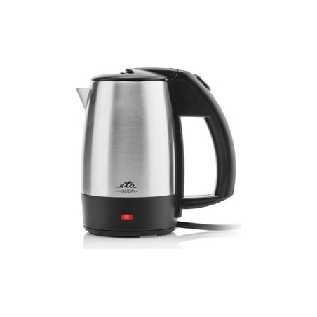 ETA | Kettle | ETA618890010 Holiday | Electric | 1000 W | 0.5 L | Stainless steel | Black/Stainless steel