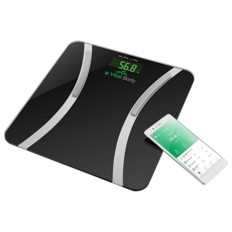 ETA | Vital Body Personal scale | ETA678090000 | Body analyzer | Maximum weight (capacity) 180 kg | Accuracy 100 g | Body Mass I
