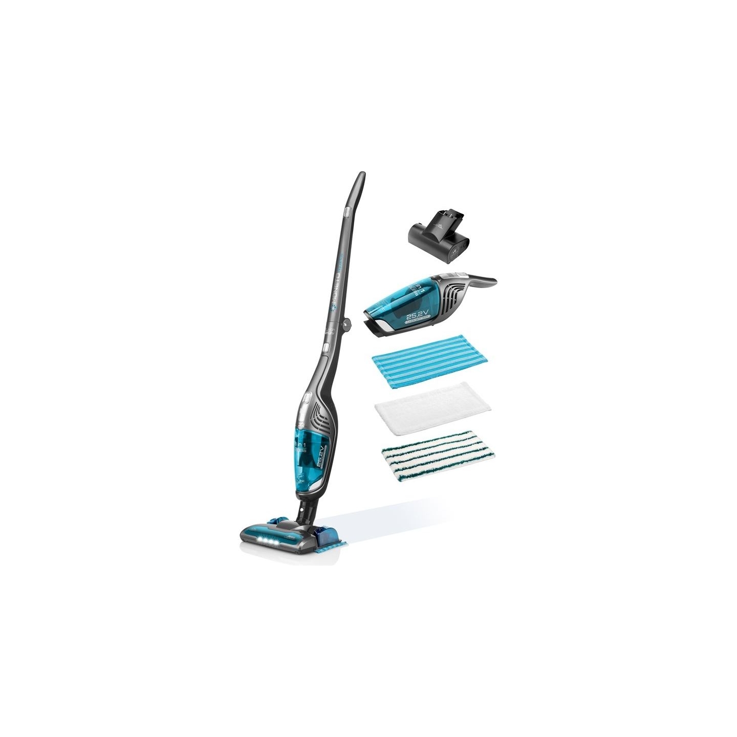 ETA | Vacuum Cleaner | ETA845390000 Moneto II Aqua Plus | Cordless operating | Handstick 2in1 | Washing function | N/A W | 25.2 