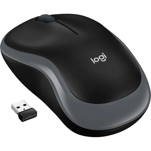 Logitech LOGI M185 Wireless Mouse SWIFT GREY EER2