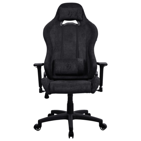 Arozzi Metal/Reinforced nylon | Gaming Chair | Torretta Soft Fabric | Pure Black
