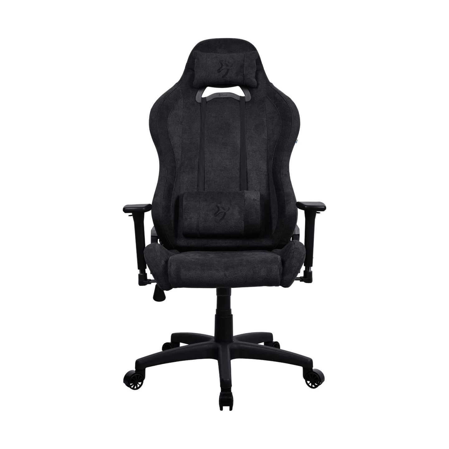 Arozzi Metal/Reinforced nylon | Gaming Chair | Torretta Soft Fabric | Pure Black
