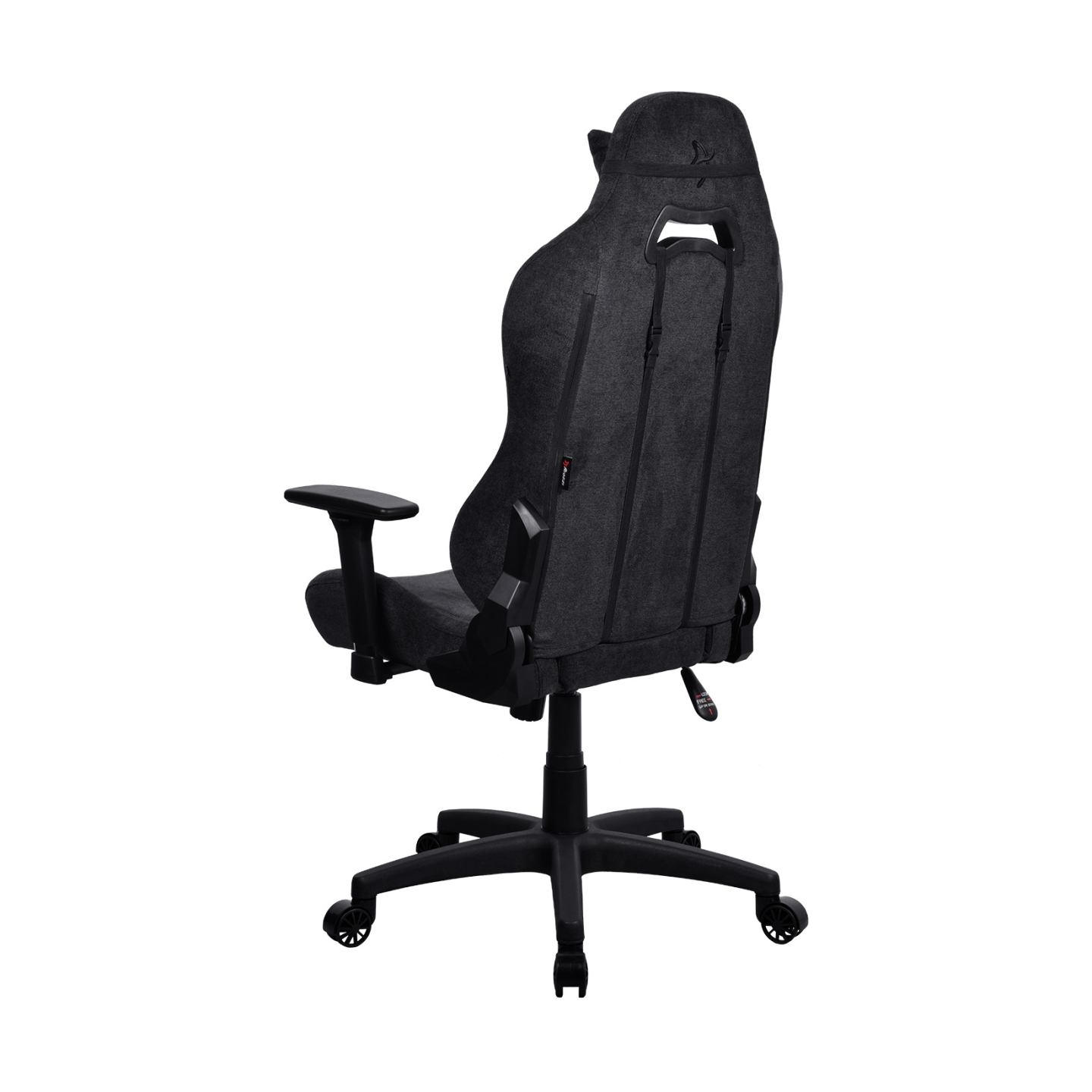 Arozzi Metal/Reinforced nylon | Gaming Chair | Torretta Soft Fabric | Pure Black