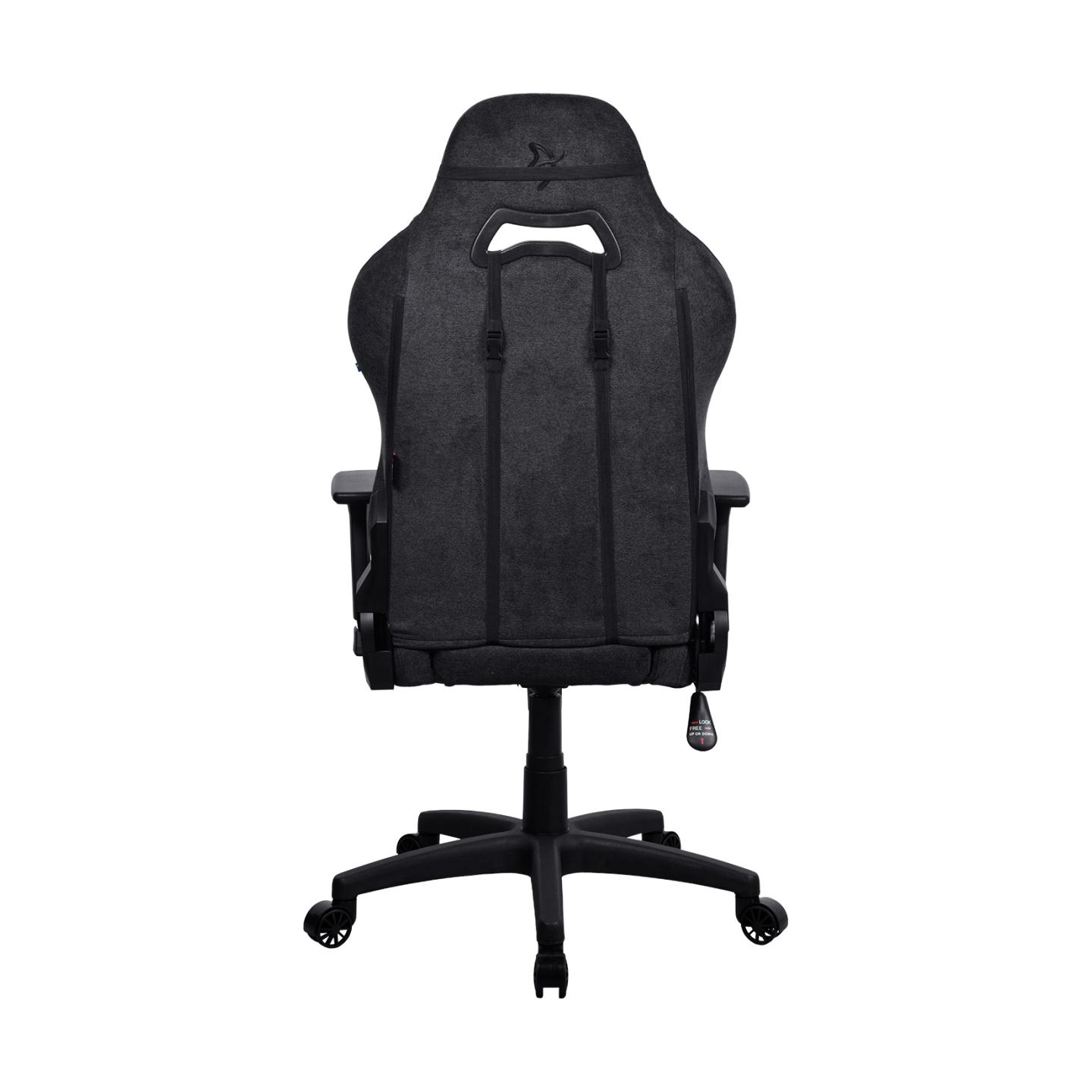 Arozzi Metal/Reinforced nylon | Gaming Chair | Torretta Soft Fabric | Pure Black