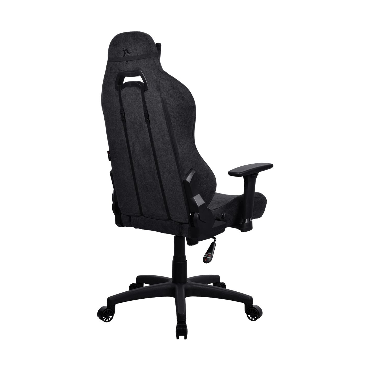 Arozzi Metal/Reinforced nylon | Gaming Chair | Torretta Soft Fabric | Pure Black