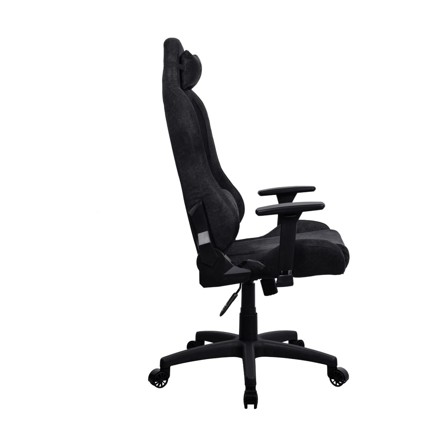 Arozzi Metal/Reinforced nylon | Gaming Chair | Torretta Soft Fabric | Pure Black