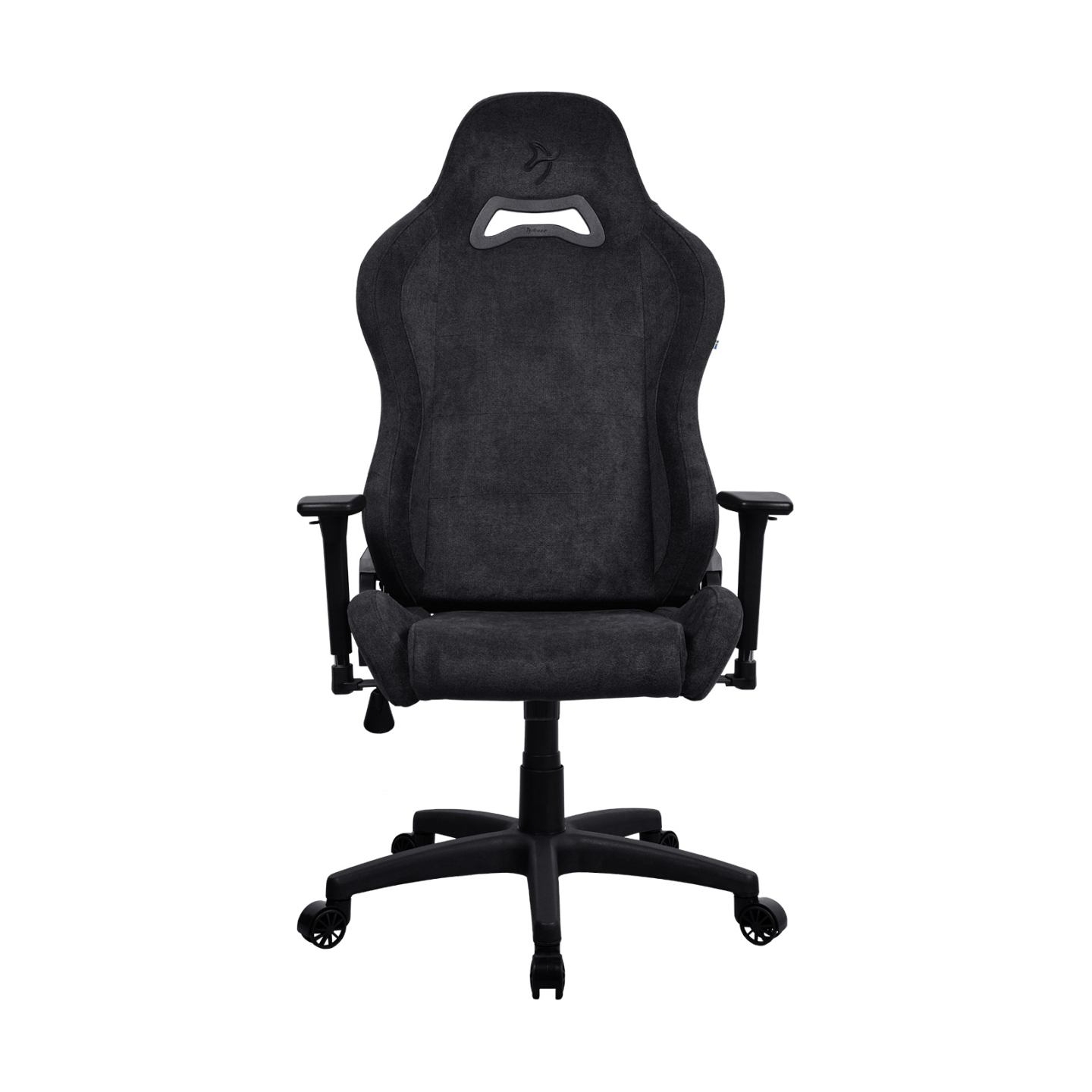 Arozzi Metal/Reinforced nylon | Gaming Chair | Torretta Soft Fabric | Pure Black