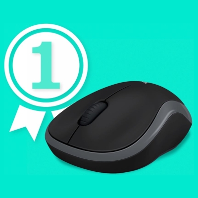 Logitech LOGI M185 Wireless Mouse SWIFT GREY EER2